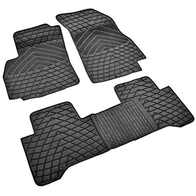 akhan-tuning FM-1060 Jeu de tapis de sol en caoutchouc Pour Peugeot Bipper à partir de 2008 Noir akhan-tuning FM-1060 Jeu de tapis de sol en caoutchouc Pour Peugeot Bipper à partir de 2008 Noir
