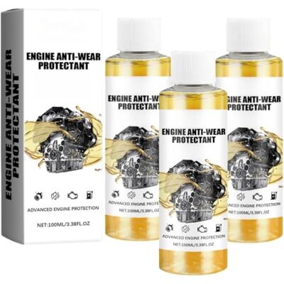 FLLUOUZH Lot de 3 additifs d'huile de traitement de moteur hautement efficaces anti-usure, additif de fluide de transmission pour voiture, réduction du bruit et traitement des secousses FLLUOUZH Lot de 3 additifs d'huile de traitement de moteur hautement efficaces anti-usure, additif de fluide de transmission pour voiture, réduction du bruit et traitement des secousses
