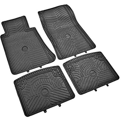 akhan-tuning FM-0300 Tapis de sol en caoutchouc noir akhan-tuning FM-0300 Tapis de sol en caoutchouc noir