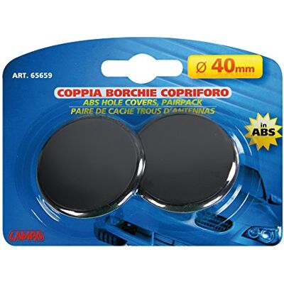 Lampa 65659 Paire rivets avec trou, diamètre 40 mm Lampa 65659 Paire rivets avec trou, diamètre 40 mm