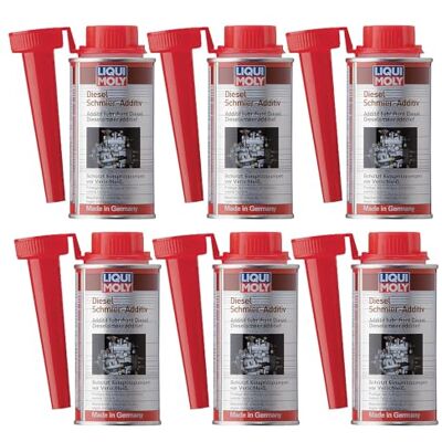 Liqui Moly 5122 Lot de 6 additifs lubrifiants diesel pour huile de transmission 150 ml Liqui Moly 5122 Lot de 6 additifs lubrifiants diesel pour huile de transmission 150 ml