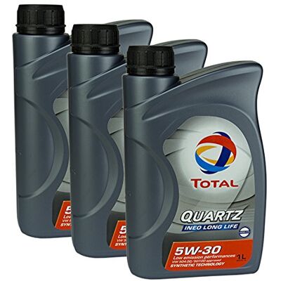 TOTAL_bundle Total Quartz Ineo Lot de 3 bidons d'huile moteur 5W-30 1 l TOTAL_bundle Total Quartz Ineo Lot de 3 bidons d'huile moteur 5W-30 1 l