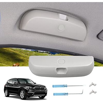 LUWU Compatible avec BMW X1 X2 X3 X5 1er 3er 5er 7er Support de lunettes de soleil de voiture Support de lunettes de soleil pour voiture Sun Boîte de rangement universelle (gris) LUWU Compatible avec BMW X1 X2 X3 X5 1er 3er 5er 7er Support de lunettes de soleil de voiture Support de lunettes de soleil pour voiture Sun Boîte de rangement universelle (gris)