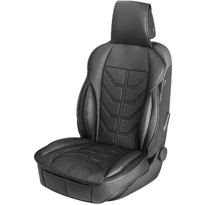 Walser housse de siège de voiture, universel housse de siège et coussin de protection noir Kimi, housse de siège compatible avec 95% de automóviles (Voiture/Berline/SUV/Camionnette/Fourgon) Walser housse de siège de voiture, universel housse de siège et coussin de protection noir Kimi, housse de siège compatible avec 95% de automóviles (Voiture/Berline/SUV/Camionnette/Fourgon)