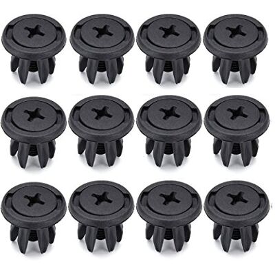 C-FUNN 12Pcs Plastique Auto Splash Guard Liner Rivets Voiture Fixation Clip De Retenue s'adapte pour Mini Cooper C-FUNN 12Pcs Plastique Auto Splash Guard Liner Rivets Voiture Fixation Clip De Retenue s'adapte pour Mini Cooper