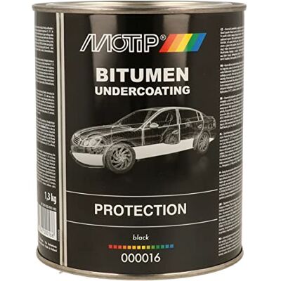 Motip 000016 Protection de dessous de caisse en bitume noir 1,3 kg Motip 000016 Protection de dessous de caisse en bitume noir 1,3 kg