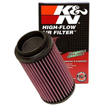 Filtre à air rouge K&N PL-1003 - Pour tout-terrain, motocross, réutilisable Filtre à air rouge K&N PL-1003 - Pour tout-terrain, motocross, réutilisable