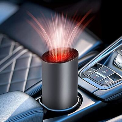 H66WH Chauffage de voiture portable 12 V, chauffage de voiture pour l'hiver avec siège à ventouse, chauffage de voiture à brancher pour un dégivrage rapide H66WH Chauffage de voiture portable 12 V, chauffage de voiture pour l'hiver avec siège à ventouse, chauffage de voiture à brancher pour un dégivrage rapide
