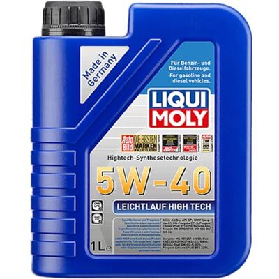 Liqui Moly Leichtlauf High Tech 5W-40 - Huile moteur Liqui Moly Leichtlauf High Tech 5W-40 - Huile moteur