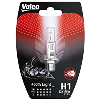 VALEO H1 Ampoule - +50% Luminosité VALEO H1 Ampoule - +50% Luminosité