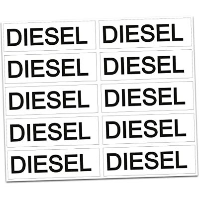 Finest Folia Lot de 10 autocollants pour marquage du carburant pour bouchon de réservoir de carburant AdBlue, essence, diesel, eau Super (R022-04 Diesel) Finest Folia Lot de 10 autocollants pour marquage du carburant pour bouchon de réservoir de carburant AdBlue, essence, diesel, eau Super (R022-04 Diesel)