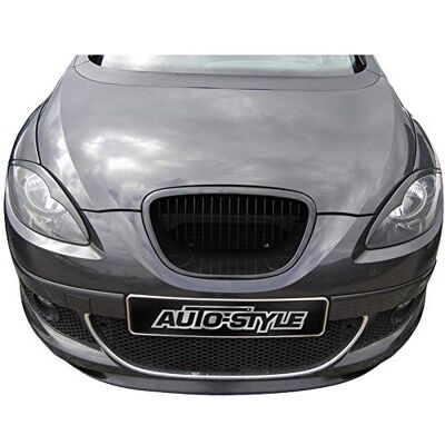 AUTO-STYLE Grille sans logo compatible avec Seat Leon/Altea/Toledo 1P 2005-2009 Excl. FR/Cupra AUTO-STYLE Grille sans logo compatible avec Seat Leon/Altea/Toledo 1P 2005-2009 Excl. FR/Cupra