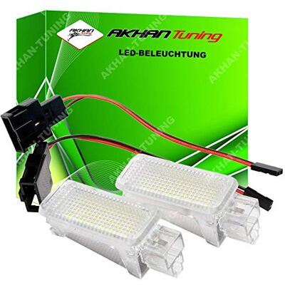 akhan-tuning KB43 Éclairage de plancher sans erreur pour coffre de voiture Xenon Blanc Plug & Play CanBus akhan-tuning KB43 Éclairage de plancher sans erreur pour coffre de voiture Xenon Blanc Plug & Play CanBus