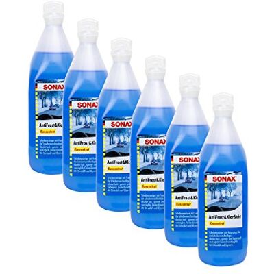 SONAX 6 x 03321000 Concentrés antigel et vision claire 250 ml SONAX 6 x 03321000 Concentrés antigel et vision claire 250 ml