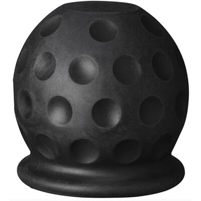 blntackle76 Cache d'attelage de remorque 50 mm en caoutchouc/plastique pour remorque de voiture camion RV (balle de golf noire) blntackle76 Cache d'attelage de remorque 50 mm en caoutchouc/plastique pour remorque de voiture camion RV (balle de golf noire)