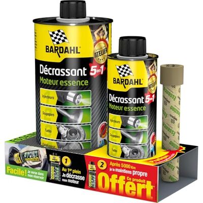 Bardahl Modèle - Nettoyant Moteur - 5 en 1 Additif Carburant Bardahl Modèle - Nettoyant Moteur - 5 en 1 Additif Carburant