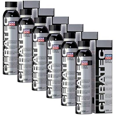 Liqui Moly Ceratec Lot de 6 additifs lubrifiants pour moteurs, transmissions, pompes et compresseurs 300 ml Liqui Moly Ceratec Lot de 6 additifs lubrifiants pour moteurs, transmissions, pompes et compresseurs 300 ml