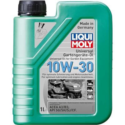 Liqui Moly 1273 Huile Universelle pour équipement de Jardin 10 W-30, 1 l Liqui Moly 1273 Huile Universelle pour équipement de Jardin 10 W-30, 1 l
