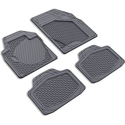 akhan-tuning FM-0406 Tapis de sol en caoutchouc gris akhan-tuning FM-0406 Tapis de sol en caoutchouc gris