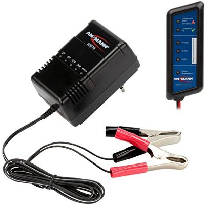 Ansmann ALCS Chargeur automatique 2-24 A/Chargeur de batterie polyvalent pour batteries de voiture & batteries au plomb avec 2 V, 6 V, 12 V et 24 V/pour voitures, camions, motos, scooters ou Ansmann ALCS Chargeur automatique 2-24 A/Chargeur de batterie polyvalent pour batteries de voiture & batteries au plomb avec 2 V, 6 V, 12 V et 24 V/pour voitures, camions, motos, scooters ou