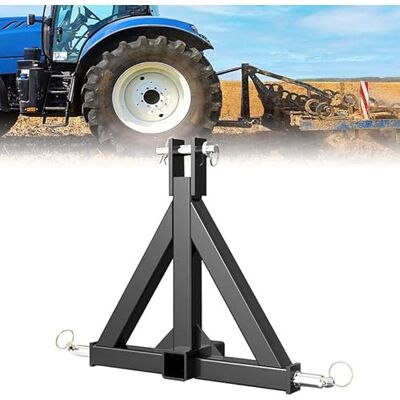 INREPRO Attelage de Remorque à 3 Points 2" Adaptateur Pour Tracteur de Catégorie 1 Pour Appareils de Ferme INREPRO Attelage de Remorque à 3 Points 2" Adaptateur Pour Tracteur de Catégorie 1 Pour Appareils de Ferme