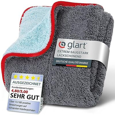Chiffon microfibre double face Glart 471pp pour voiture, vélo, bateau Chiffon microfibre double face Glart 471pp pour voiture, vélo, bateau