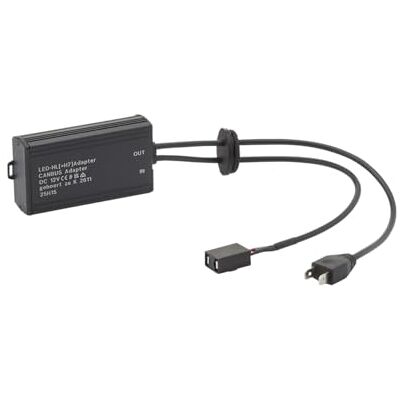 Bosch Lot de 2 adaptateurs Canbus pour LED H7 Powerlight+, 12 V/12 W, pour éviter les messages d'erreur, le scintillement et les gradations Bosch Lot de 2 adaptateurs Canbus pour LED H7 Powerlight+, 12 V/12 W, pour éviter les messages d'erreur, le scintillement et les gradations