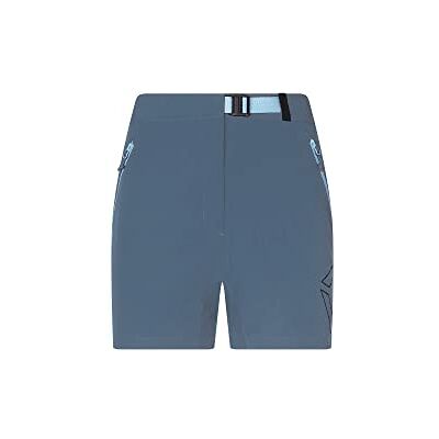 Rock Experience Re.Wonder Lake Shorts Woman Pant Femme, 1344 China Blue+2285 Quiet Tide, M Rock Experience Re.Wonder Lake Shorts Woman Pant Femme, 1344 China Blue+2285 Quiet Tide, M