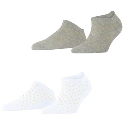 ESPRIT femme Fine Dot 2-Pack socquettes respirantes coton renforcées résistantes douces sur la peau motif fantaisie multipack 2 paires ESPRIT femme Fine Dot 2-Pack socquettes respirantes coton renforcées résistantes douces sur la peau motif fantaisie multipack 2 paires