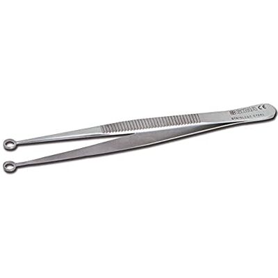 GIMA Pince de troisième paupière vétérinaire en acier inoxydable, conçue pour être confortable, mais en même temps sûre et durable, 11 cm, 80001 GIMA Pince de troisième paupière vétérinaire en acier inoxydable, conçue pour être confortable, mais en même temps sûre et durable, 11 cm, 80001