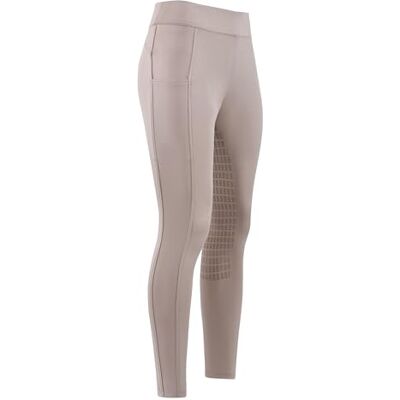 Imperial Riding IRH Basic FullGrip Legging d'équitation pour femme avec empiècement intégral en silicone, taille haute et poches pour téléphone portable Imperial Riding IRH Basic FullGrip Legging d'équitation pour femme avec empiècement intégral en silicone, taille haute et poches pour téléphone portable