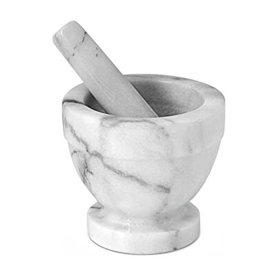 Mortier en marbre Home avec pilon - Hmoždíř Mortier en marbre Home avec pilon - Hmoždíř