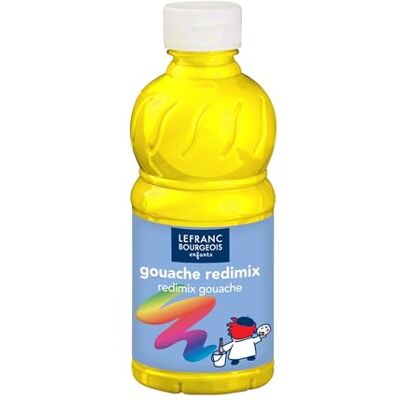 Lefranc et Bourgeois - Tempera Liquide Jaune - 250 ml - Peinture Lefranc et Bourgeois - Tempera Liquide Jaune - 250 ml - Peinture