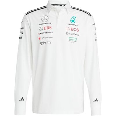 adidas Mercedes Amg Petronas Formula One Team Team Polo Long Sleeve Men Polo (manches longues) Homme (lot de 1) adidas Mercedes Amg Petronas Formula One Team Team Polo Long Sleeve Men Polo (manches longues) Homme (lot de 1)