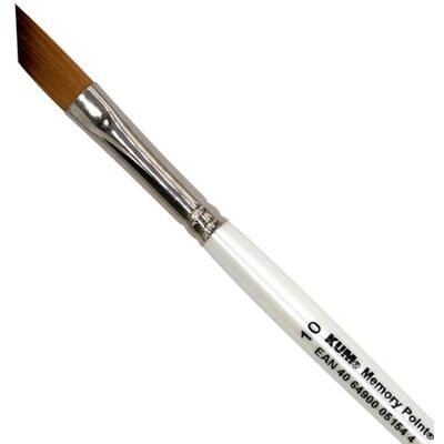 Kum Pinsel Memory Point Brush Holz Schrägspitze Gr. 10 - Pinceau Kum Pinsel Memory Point Brush Holz Schrägspitze Gr. 10 - Pinceau