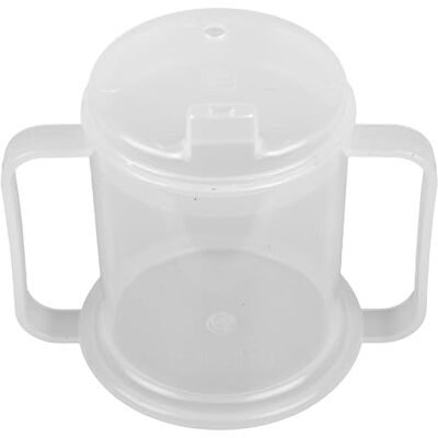 GIMA Gobelet avec poignées pour une prise en main plus sûre, en plastique robuste et résistant, 28967 GIMA Gobelet avec poignées pour une prise en main plus sûre, en plastique robuste et résistant, 28967