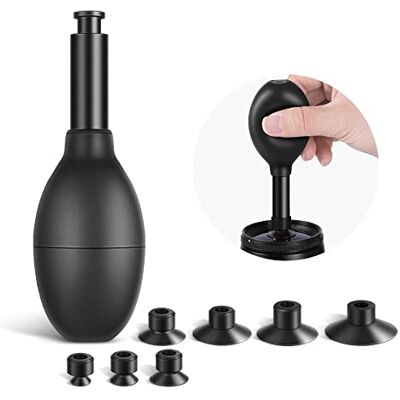 NEEWER Kit de ventouse d'objectif 8 en 1, stylo à ventouse IC Pick Up avec 7 ventouses interchangeables, outil de réparation d'objectif pour réparation et nettoyage de lentilles, montres et composants NEEWER Kit de ventouse d'objectif 8 en 1, stylo à ventouse IC Pick Up avec 7 ventouses interchangeables, outil de réparation d'objectif pour réparation et nettoyage de lentilles, montres et composants