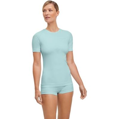 Falke Donna T-Shirt Warm - T-Shirt respirant et régulant l'humidité Falke Donna T-Shirt Warm - T-Shirt respirant et régulant l'humidité