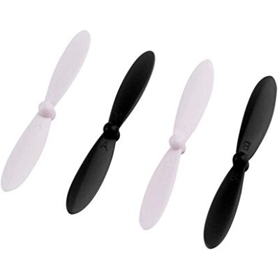 vhbw 4X Hélice Compatible avec HobbyKing Mini X6 Drone 2 Paires d'hélices autobloquantes Noir/Blanc vhbw 4X Hélice Compatible avec HobbyKing Mini X6 Drone 2 Paires d'hélices autobloquantes Noir/Blanc