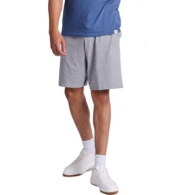 Russell Athletic Short de poche en coton basique pour homme, Oxford, 4XL Russell Athletic Short de poche en coton basique pour homme, Oxford, 4XL