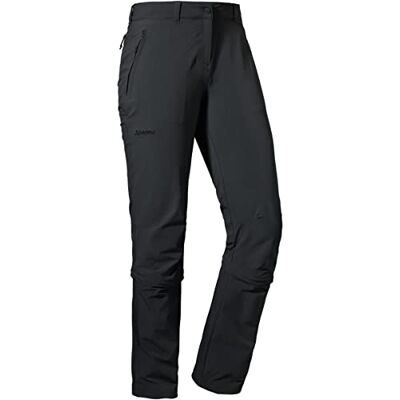 Schöffel Pantalon pour femme Engadin1 Zip Off confortable et élastique avec fonction Zip-Off Pantalon d'extérieur rafraîchissant et à séchage rapide pour femme Schöffel Pantalon pour femme Engadin1 Zip Off confortable et élastique avec fonction Zip-Off Pantalon d'extérieur rafraîchissant et à séchage rapide pour femme