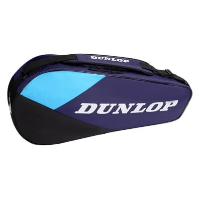 Dunlop FX Club Sac de tennis Bleu/noir V26 Dunlop FX Club Sac de tennis Bleu/noir V26