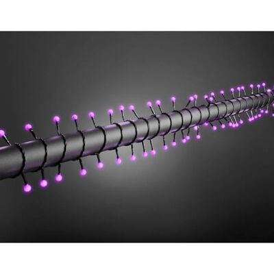 Guirlande LED Konstsmide - 80 ampoules, 5 m, noir, design globe - Intérieur/Extérieur Guirlande LED Konstsmide - 80 ampoules, 5 m, noir, design globe - Intérieur/Extérieur