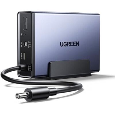 UGREEN NAS UPS, Alimentation de Secours CC 120W, Protecteur Contre surtensions, 12000mAh, Compatible exclusivement avec NAS DXP2800/2800GT,DXP4800 Pro/4800 GT/4800 Plus/480T Plus, DH2300/4300 Plus UGREEN NAS UPS, Alimentation de Secours CC 120W, Protecteur Contre surtensions, 12000mAh, Compatible exclusivement avec NAS DXP2800/2800GT,DXP4800 Pro/4800 GT/4800 Plus/480T Plus, DH2300/4300 Plus