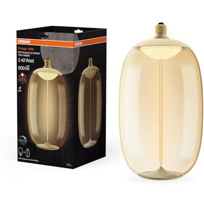 LEDVANCE Ampoule Filament Ellipse DIM Ambre 500lm LEDVANCE Ampoule Filament Ellipse DIM Ambre 500lm