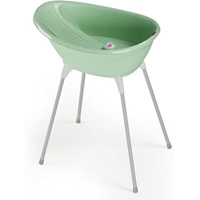 Okbaby 39251200 - Ensemble de Baignoire pour Bébé avec Support - Vert Okbaby 39251200 - Ensemble de Baignoire pour Bébé avec Support - Vert