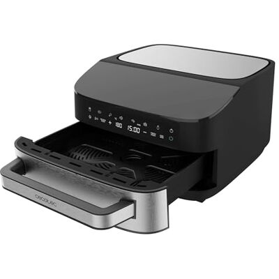 Cecotec Four Électrique pour Pizza de 7L Pizza&Fry 7000. 2200W, Pizzas de 13 Pouces, Écran Tactile, 8 Programmes, Température Réglable 40-230ºC, Pierre à Pizza, Résistances Supérieure et Inférieure Cecotec Four Électrique pour Pizza de 7L Pizza&Fry 7000. 2200W, Pizzas de 13 Pouces, Écran Tactile, 8 Programmes, Température Réglable 40-230ºC, Pierre à Pizza, Résistances Supérieure et Inférieure