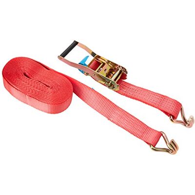 Kerbl 37171 Sangle d'arrimage à cliquet en 2 parties 50 mm x 10 m Force de traction 5000 kg Kerbl 37171 Sangle d'arrimage à cliquet en 2 parties 50 mm x 10 m Force de traction 5000 kg