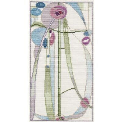 Kit de point de croix Mackintosh de Derwentwater Designs - Rose Boudoir Kit de point de croix Mackintosh de Derwentwater Designs - Rose Boudoir
