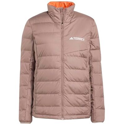 adidas Femme Terrex Multi Light Down Climawarm Coat, Trace Brown, M adidas Femme Terrex Multi Light Down Climawarm Coat, Trace Brown, M